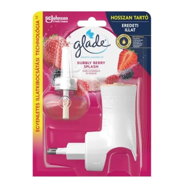 GLADE električni osveživač baza bubble berry 20ml