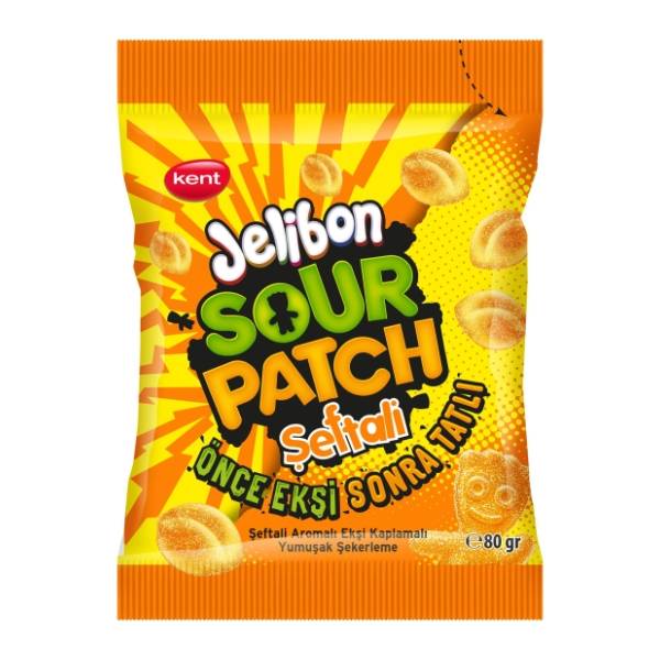 Gumene bombone KENT sour patch peach 80g
