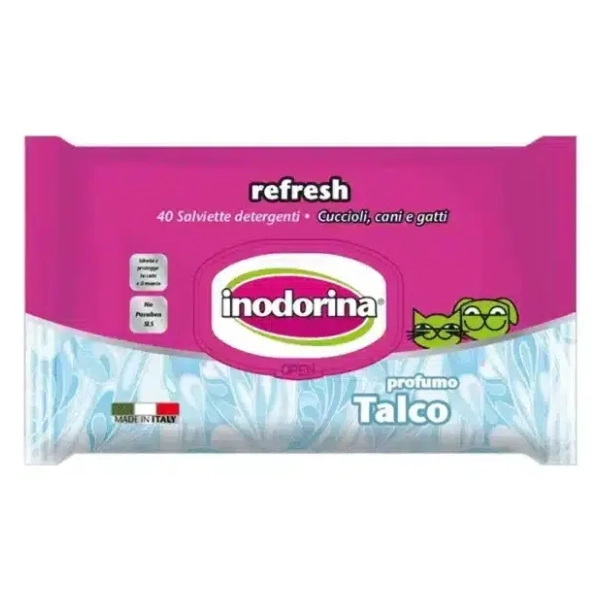 INODORINA Refresh talco vlažne maramice 15kom