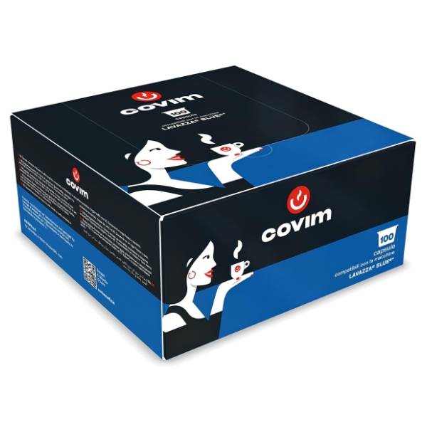 Kapsule COVIM Gran bar blue 100kom