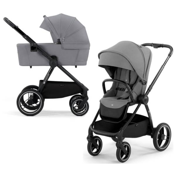 KINDERKRAFT kolica za bebe 2 u 1 Nea 2 platinum grey