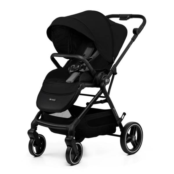 KINDERKRAFT kolica za bebe 3 u 1 Yoxi Mink Pro Pure crna
