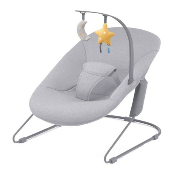 KINDERKRAFT stolica za ljuljanje Calmee siva