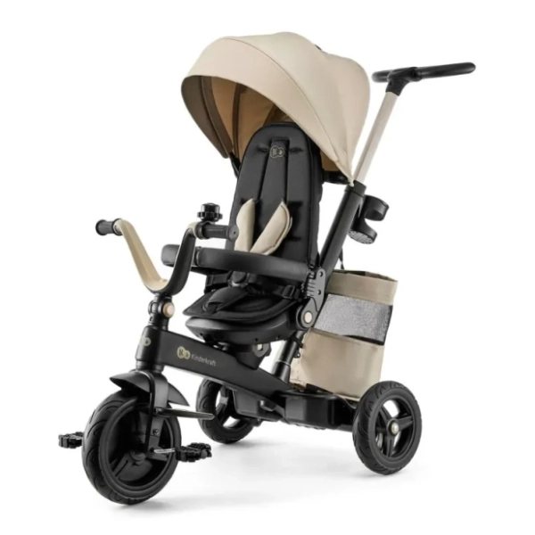 KINDERKRAFT tricikl Easytwist 2u1 bež
