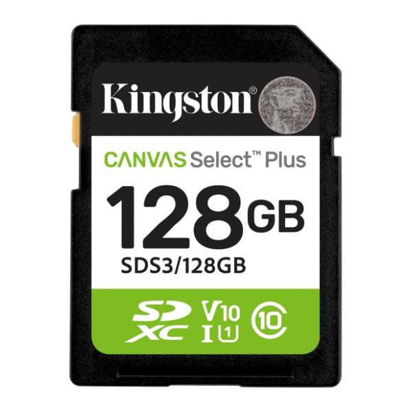 KINGSTON memorijska kartica 128GB Canvas Select Plus SDS3/128GB