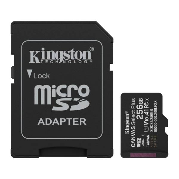 KINGSTON memorijska kartica 256GB Canvas Select Plus SDCS3/256GB
