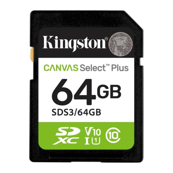 KINGSTON memorijska kartica 64GB Canvas Select Plus SDS3/64GB