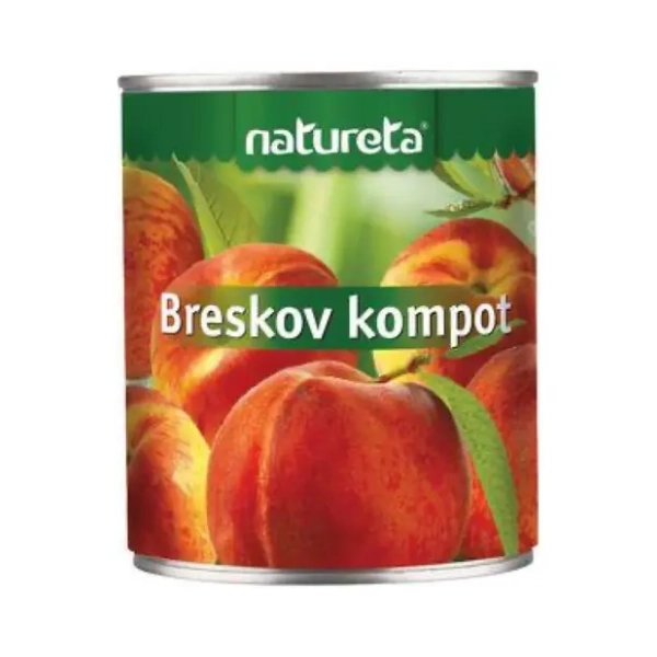 Kompot breskva NATURETA 850g