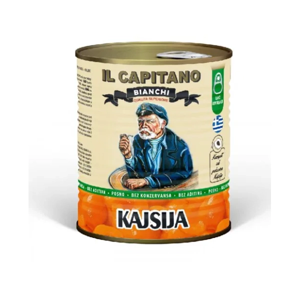 Kompot kajsija IL CAPITANO 850ml