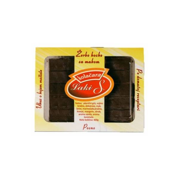 LAKI S žrebo kocke sa makom 400g