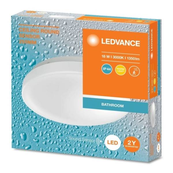 LEDVANCE LED plafonjera 18W sa zvučnim senzorom