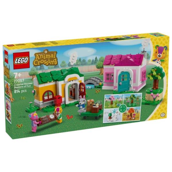 LEGO Animal Crossing kreativne kuće Godišnja doba 77057