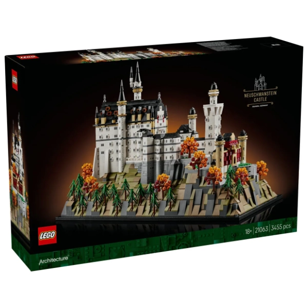 LEGO Architecture zamak Nojšvanštajn 21063
