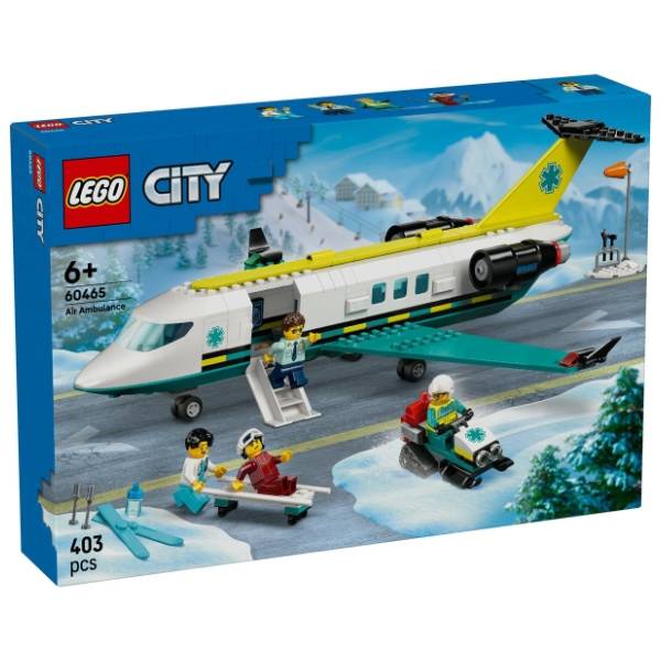 LEGO City spasilački avion hitne pomoći 60465