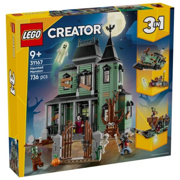 LEGO Creator 3in1 ukleta vila 31167
