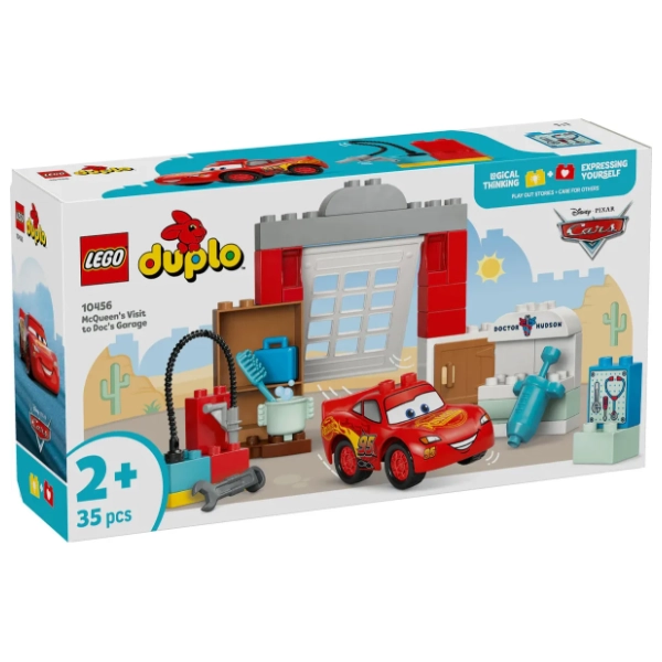 LEGO DUPLO Mekvinova poseta Dokovoj garaži 10456