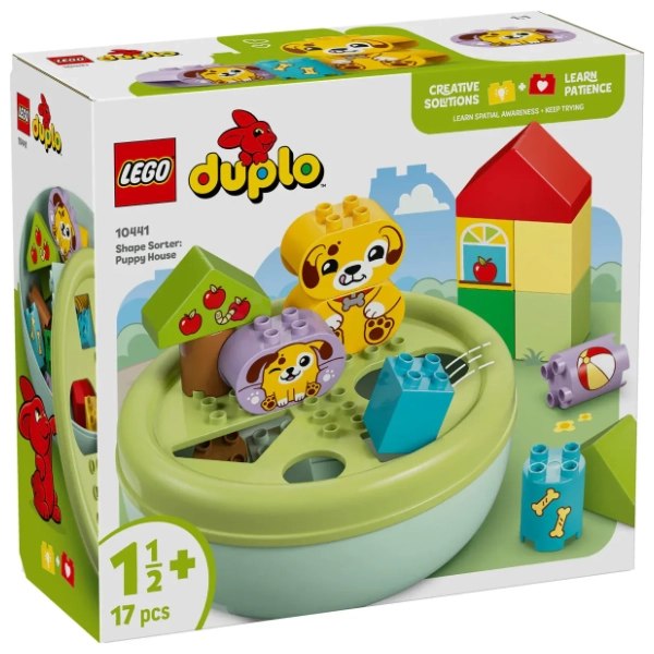 LEGO DUPLO razvrstavanje po oblicima Kućica za kuce 10441