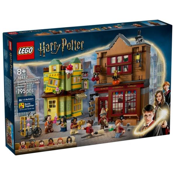 LEGO Harry Potter prodavnica pribora za kvidič i poslastičarnica 76452