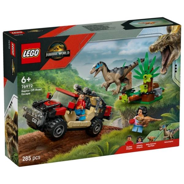 LEGO Jurassic World bekstvo terencem od raptora 76972