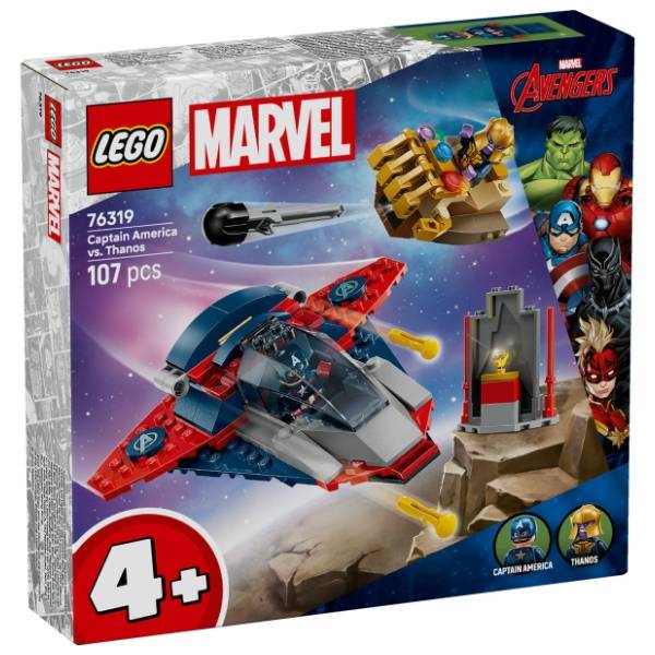 LEGO Marvel borba kapetana Amerike protiv Tanosa 76319