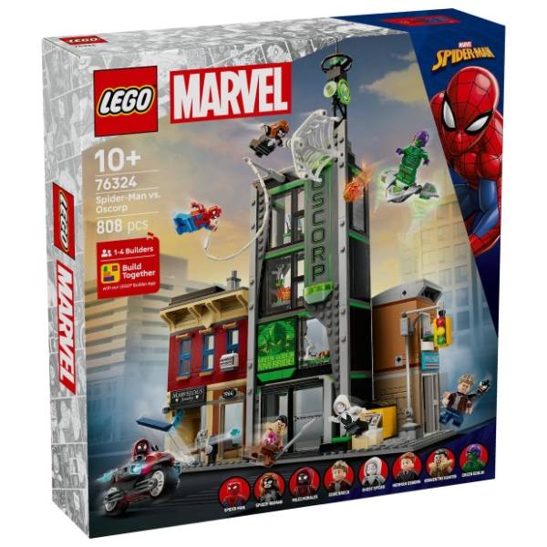 LEGO Marvel Super Heroes Spajdermen protiv Oskorpa 76324