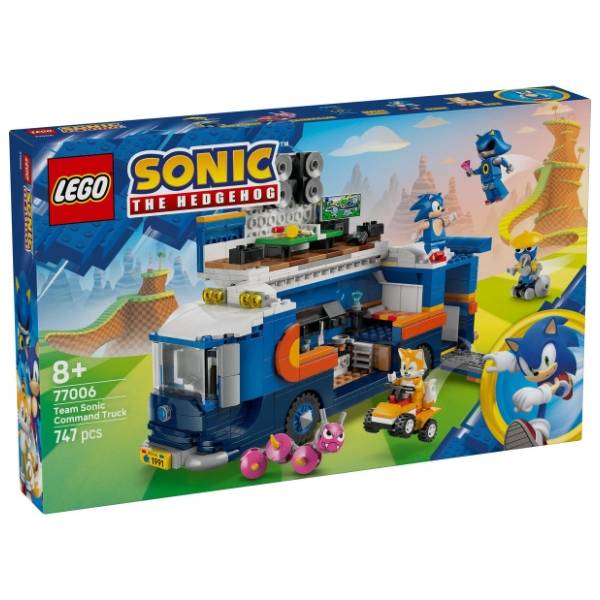 LEGO Sonic komandni kamion Sonikovog tima 77006