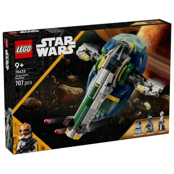 LEGO Star Wars svemirski brod Džanga Feta 75433