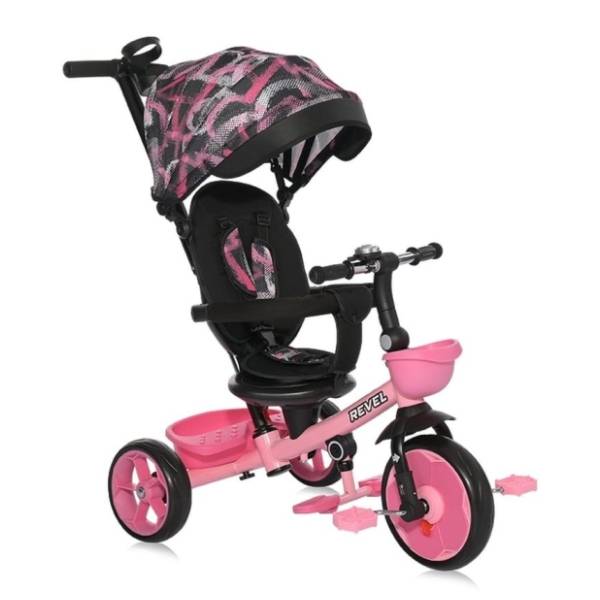 LORELLI BERTONI tricikl za decu Revel pink grunge