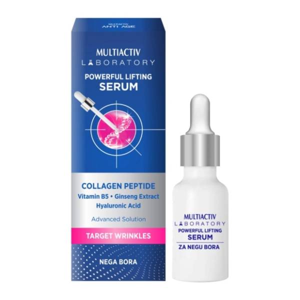 MULTIACTIV Collagen peptide anti age serum za lice 20ml