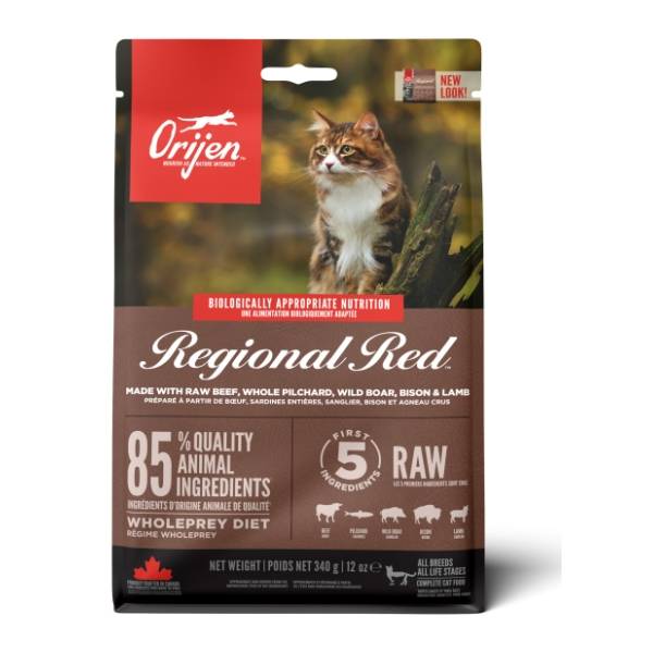 ORIJEN Regional red hrana za mačke 340g