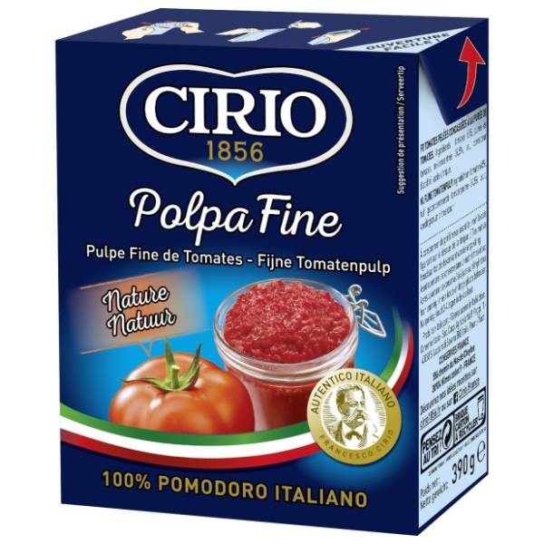 Paradajz seckani CIRIO 390g