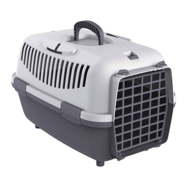 PETMAX Nomade 1 transporter za pse sivi