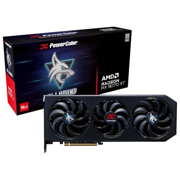 PowerColor AMD Radeon RX 9070 XT Hellhound 16GB GDDR6 256-bit grafička kartica