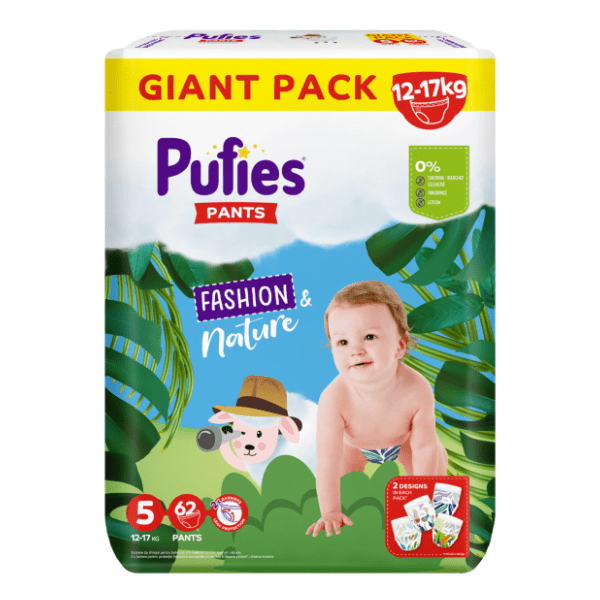PUFIES pelene pants 5 junior 62kom