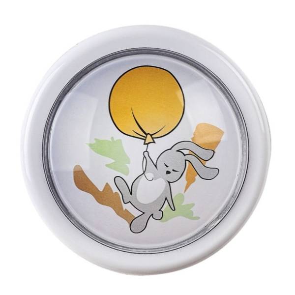 RABALUX LED plafonjera na baterije 0,3W fi 10cm Hopply 76073