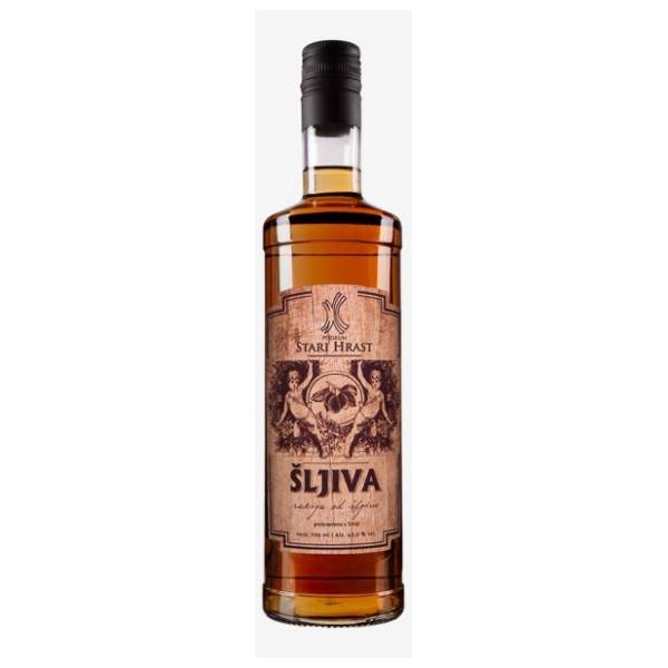 Rakija STARI HRAST šljiva 0,7l