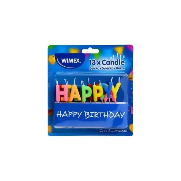 Rođendanske svećice Happy Birthday WIMEX