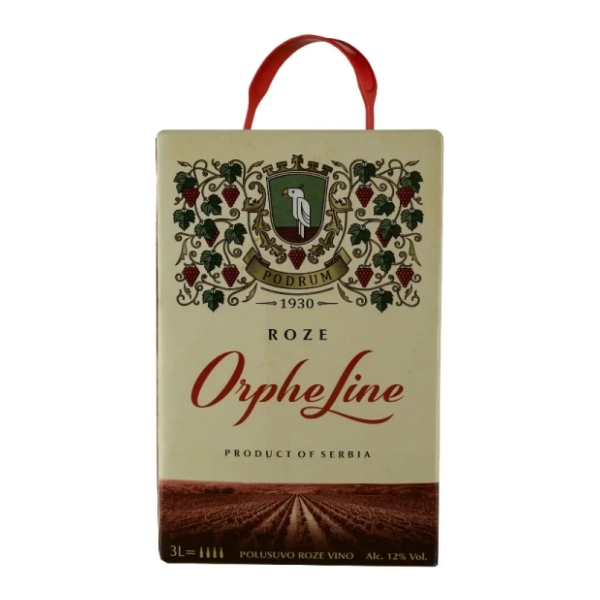 Roze vino ORFELIN bag in box 3l