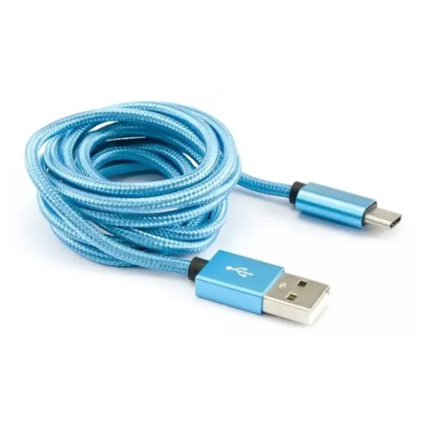 S BOX konverter kabl USB 2.0 na USB-C (m/m) 1.5m Fruity Blue