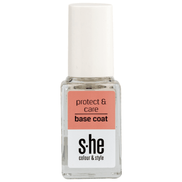 S-HE COLOUR&STYLE Protect & care bazni lak za nokte 302/002