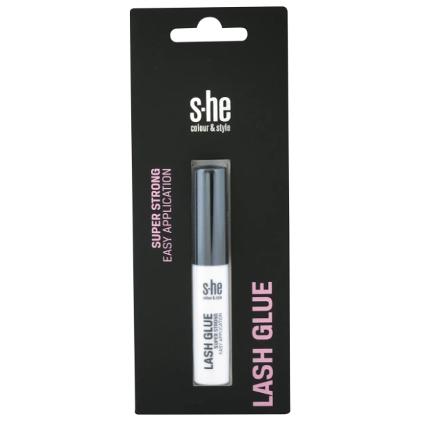S-HE COLOUR&STYLE Super strong lepak za veštačke trepavice 20g