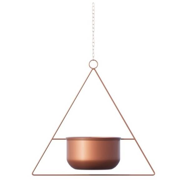Saksija WALLXPERT Harpusta copper 35x40cm terakota