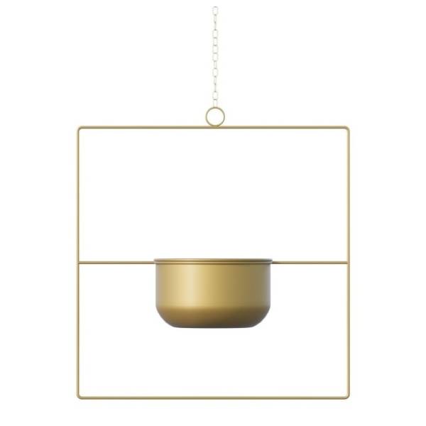 Saksija WALLXPERT Pandantif gold 40x40cm zlatna
