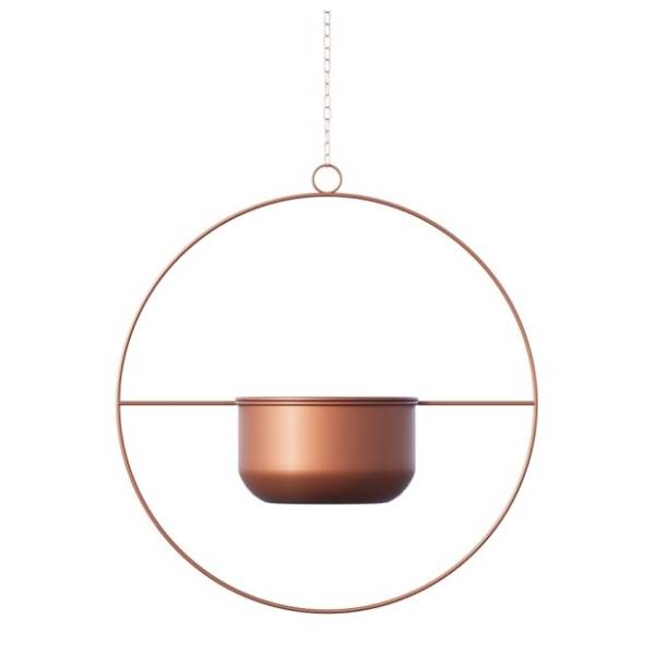 Saksija WALLXPERT Payanda copper 40x40cm terakota