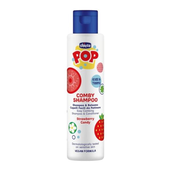 Šampon i regenerator CHICCO Pop 2u1 jagoda 250ml