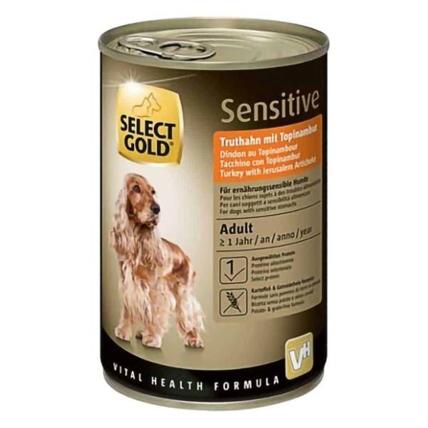 SELECT GOLD Sensitive adult ćuretina i artičoka 400g