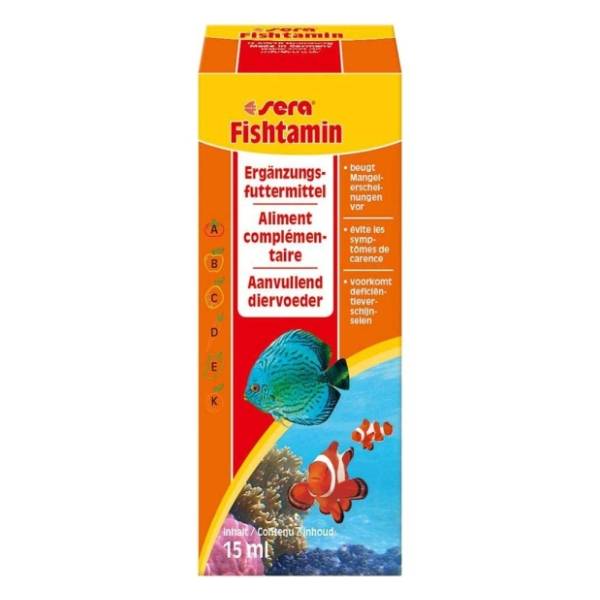 SERA Fishtamin hrana za ribice 15ml