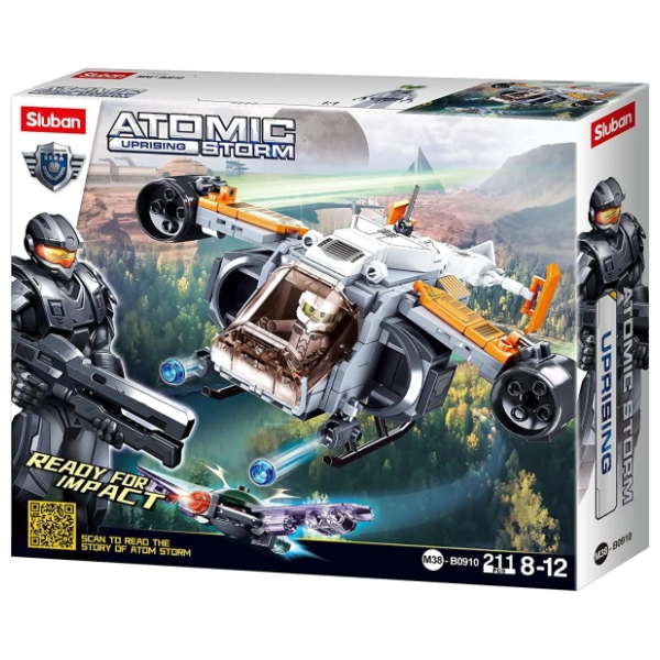 SLUBAN kocke Atomska oluja avion Munja