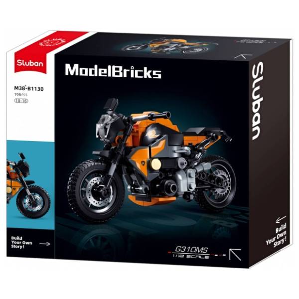 SLUBAN kocke Motor narandžasti