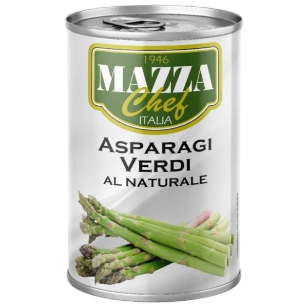 Špargla MAZZA zelena u vodi 450ml